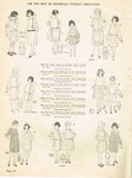 Ladies Home Journal 3488: 1920s Uncut Girls Dress Size 6 Vintage Sewing Pattern