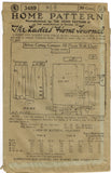 Ladies Home Journal 3489: 1920s Uncut Misses Skirt Sz 27W Vintage Sewing Pattern