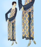 Ladies Home Journal 3489: 1920s Uncut Misses Skirt Sz 27W Vintage Sewing Pattern