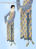 Ladies Home Journal 3489: 1920s Uncut Misses Skirt Sz 28W Vintage Sewing Pattern