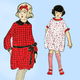 Ladies Home Journal 3493: 1920s Cute Baby Girls Dress Sz2 Vintage Sewing Pattern