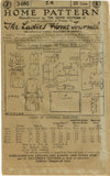 Ladies Home Journal 3495: 1920s Uncut Girls Dress Sz 14 Vintage Sewing Pattern