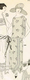 Ladies Home Journal 3508: 1920s Uncut Day Dress Size 40 B Vintage Sewing Pattern