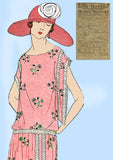 Ladies Home Journal 3508: 1920s Uncut Day Dress Size 40 B Vintage Sewing Pattern