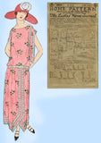 Ladies Home Journal 3508: 1920s Uncut Day Dress Size 40 B Vintage Sewing Pattern