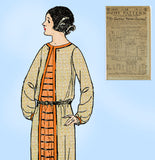 Ladies Home Journal 3515: 1920s Uncut Misses Dress Sz 34B Vintage Sewing Pattern