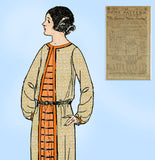Ladies Home Journal 3515: 1920s Uncut Misses Dress Sz 40B Vintage Sewing Pattern