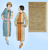 Ladies Home Journal 3515: 1920s Uncut Misses Dress Sz 40B Vintage Sewing Pattern