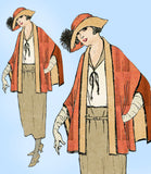 Ladies Home Journal 3516: 1920s Uncut Misses Cape Sz LRG Vintage Sewing Pattern