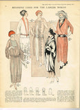 Ladies Home Journal 3527: 1920s Uncut Day Dress Size 36 B Vintage Sewing Pattern