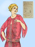 Ladies Home Journal 3527: 1920s Uncut Day Dress Size 36 B Vintage Sewing Pattern