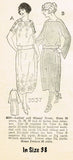 Ladies Home Journal 3537: 1920s Uncut Misses Dinner Dress Vintage Sewing Pattern