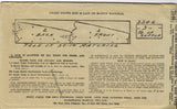 Ladies Home Journal 3546: 1920s Uncut Misses Petticoat Sz 34 W Vintage Sewing Pattern