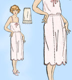 Ladies Home Journal 3546: 1920s Uncut Misses Petticoat Sz 34 W Vintage Sewing Pattern
