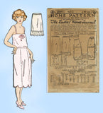 Ladies Home Journal 3546: 1920s Uncut Misses Petticoat Sz 34 W Vintage Sewing Pattern