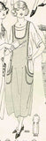 Ladies Home Journal 3551: 1920s Uncut Misses Apron Sz 36B Vintage Sewing Pattern