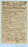 Ladies Home Journal 3552: 1920s Uncut Girls Dressy Coat Vintage Sewing Pattern