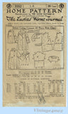 Ladies Home Journal 3552: 1920s Uncut Girls Dressy Coat Vintage Sewing Pattern