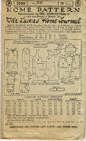 Ladies Home Journal 3599: 1920s Uncut Girls Bathingsuit Vintage Sewing Pattern