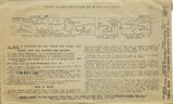 Ladies Home Journal 3599: 1920s Uncut Girls Bathingsuit Sz 6 VTG Sewing Pattern