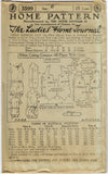 Ladies Home Journal 3599: 1920s Uncut Girls Bathingsuit Vintage Sewing Pattern