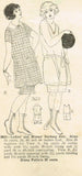Ladies Home Journal 3611: 1920s Uncut Bathing Suit Sz 40B Vintage Sewing Pattern