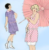 Ladies Home Journal 3611: 1920s Uncut Bathing Suit Sz 36B Vintage Sewing Pattern