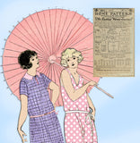 Ladies Home Journal 3611: 1920s Uncut Bathing Suit Sz 40B Vintage Sewing Pattern