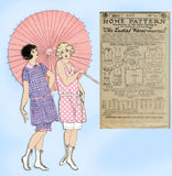 Ladies Home Journal 3611: 1920s Uncut Bathing Suit Sz 40B Vintage Sewing Pattern