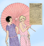 Ladies Home Journal 3611: 1920s Uncut Bathing Suit Sz 36B Vintage Sewing Pattern