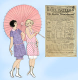 Ladies Home Journal 3611: 1920s Uncut Bathing Suit Sz 36B Vintage Sewing Pattern