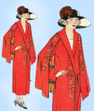Ladies Home Journal 3620: 1920s Uncut Misses Coat Sz 36B Vintage Sewing Pattern
