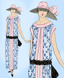 Ladies Home Journal 3644: 1920s Uncut Day Dress Size 34 B Vintage Sewing Pattern