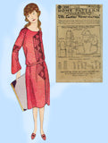 Ladies Home Journal 3668: 1920s Uncut Girls Dress Size 12 Vintage Sewing Pattern