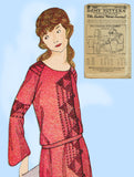 Ladies Home Journal 3668: 1920s Uncut Girls Dress Size 14 Vintage Sewing Pattern