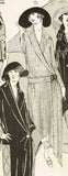 Ladies Home Journal 3676: 1920s Rare Uncut Coat Size 34 B Vintage Sewing Pattern