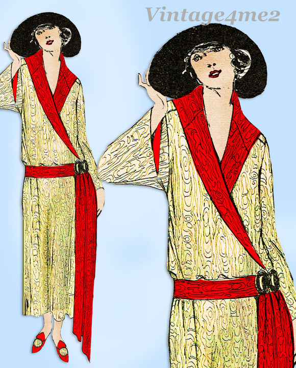 Ladies Home Journal 3676: 1920s Rare Uncut Coat Size 38 B Vintage Sewing Pattern