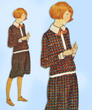 Ladies Home Journal 3685: 1920s Toddler Girls Dress Sz 6 Vintage Sewing Pattern