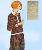Ladies Home Journal 3685: 1920s Uncut Little Girls Dress Sz 8 Vintage Sewing Pattern