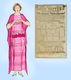 Ladies Home Journal 3686: 1920s Uncut Dinner Dress Sz 36B Vintage Sewing Pattern