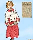 Ladies Home Journal 3690: 1920s Uncut Girls Dress Size 14 Vintage Sewing Pattern