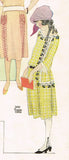 Ladies Home Journal 3692: 1920s Uncut Girls Dress Size 8 Vintage Sewing Pattern