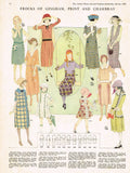 Ladies Home Journal 3692: 1920s Uncut Girls Dress Size 8 Vintage Sewing Pattern