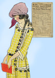 Ladies Home Journal 3692: 1920s Uncut Girls Dress Size 8 Vintage Sewing Pattern