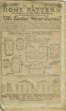 Ladies Home Journal 3700: 1920s Girls Bloomer Dress Sz 4 Vintage Sewing Pattern
