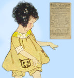 Ladies Home Journal 3700: 1920s Girls Bloomer Dress Sz 4 Vintage Sewing Pattern