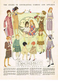 Ladies Home Journal 3703: 1920s Uncut Little Girls Dress Sz 10 Vintage Sewing Pattern