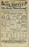 Ladies Home Journal 3703: 1920s Uncut Little Girls Dress Sz 10 Vintage Sewing Pattern