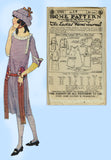 Ladies Home Journal 3703: 1920s Uncut Little Girls Dress Vintage Sewing Pattern