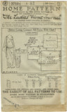 Ladies Home Journal 3710: 1920s Uncut Draped 36B Negligee Vintage Sewing Pattern